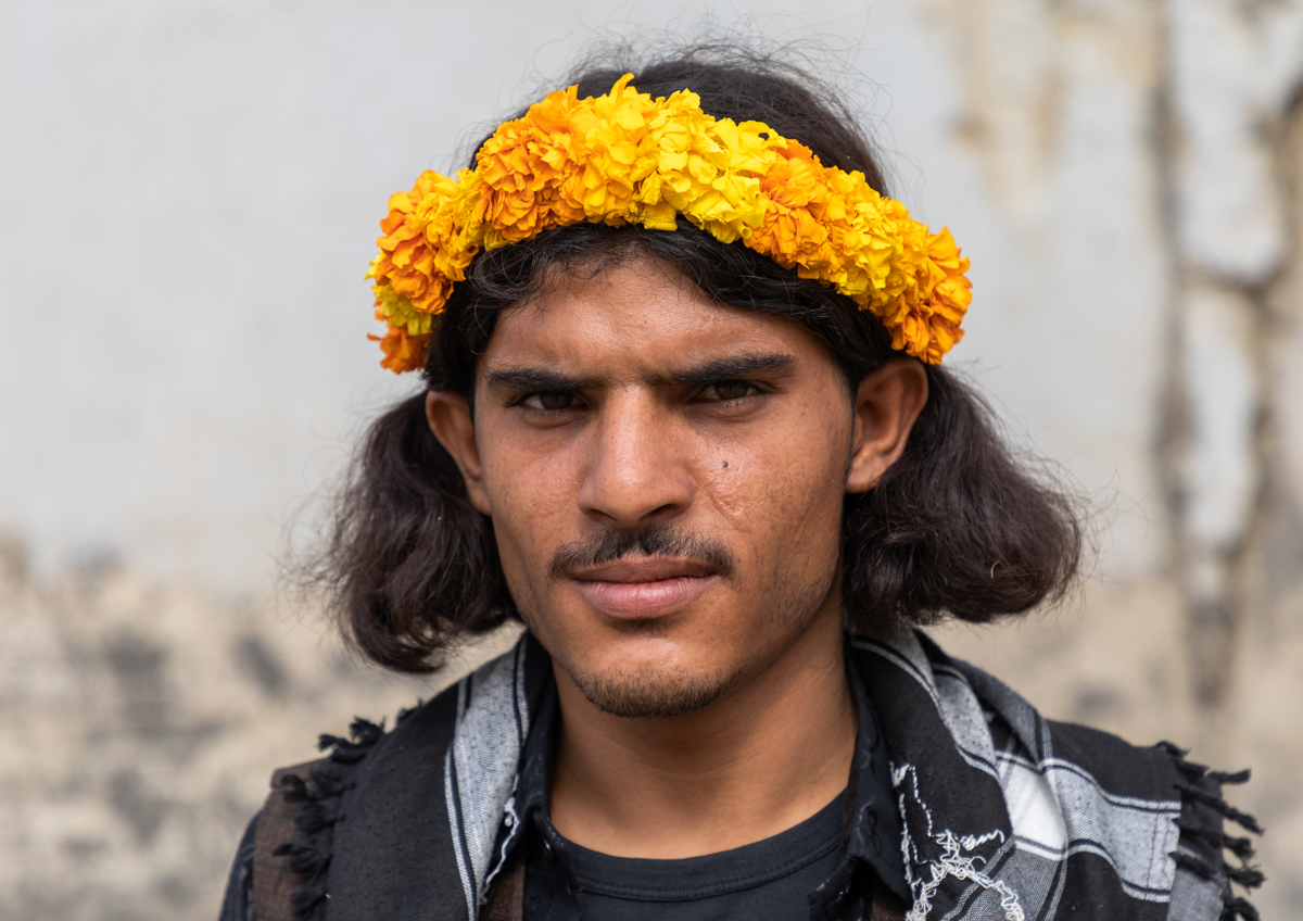 The flower men of Saudi Arabia [Eric Lafforgue/AlJazeera]