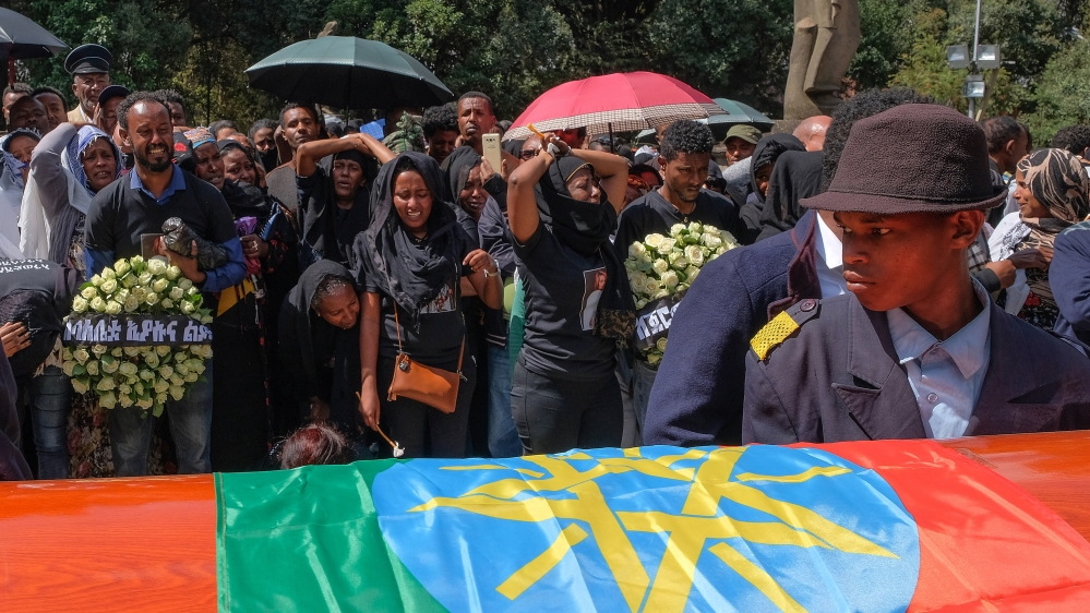 Memorial Service For Victims Of The Ethipian Airlines Crash