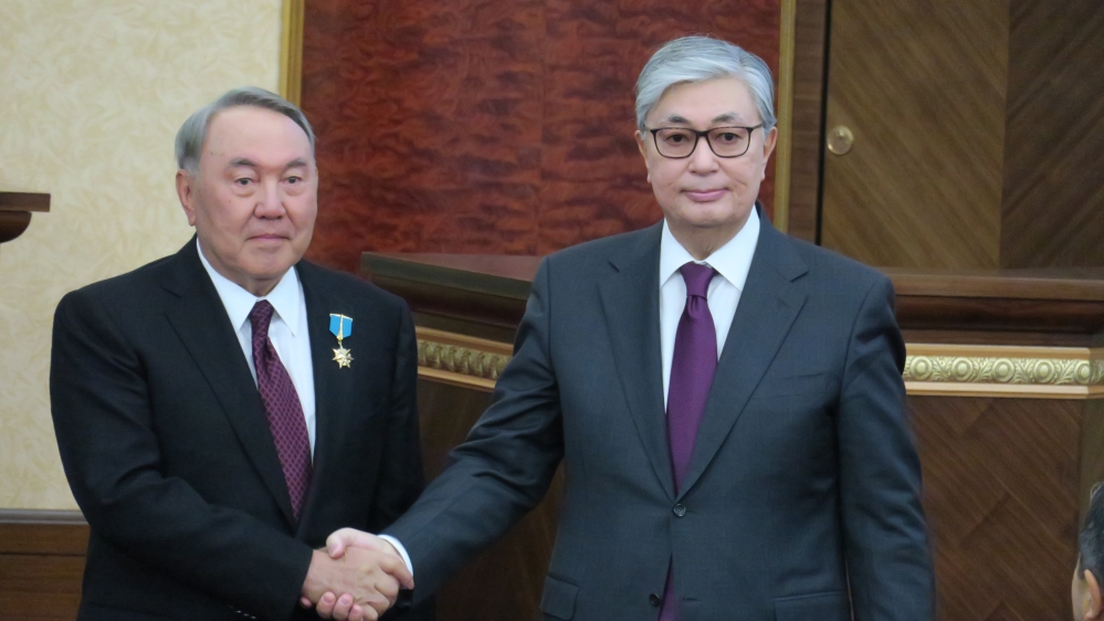 Oath taking ceremony of Kazakhstan''s new president Kassym-Zhomart Tokayev