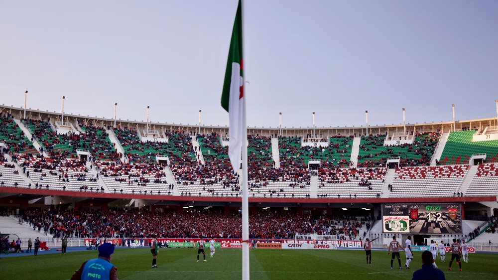 'I never miss a match ... But right now, this is more important' [Maher Mezahi/Al Jazeera] 