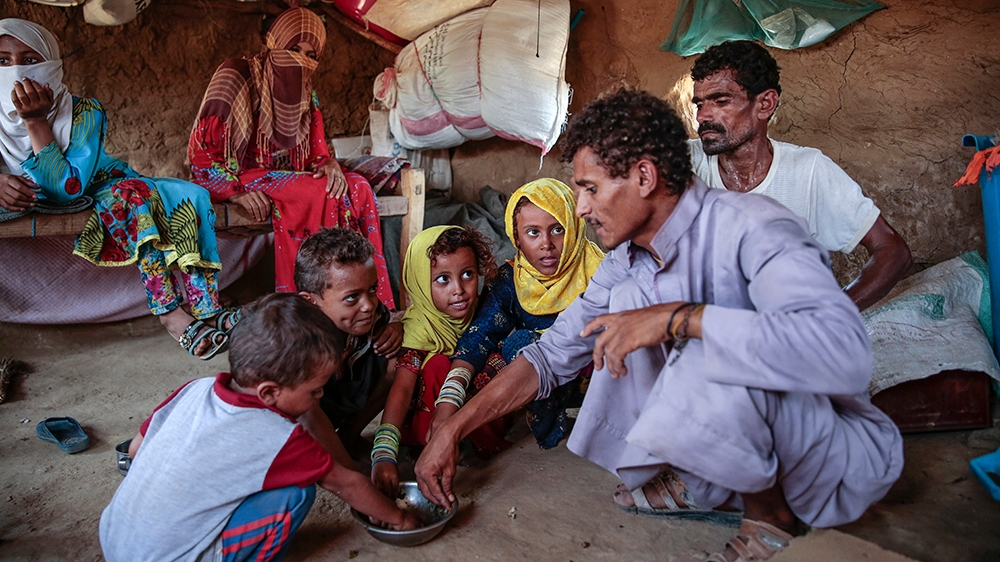 Aid groups estimate as many as 85,000 children starved to death [File: Hani Mohammed/AP Photo]