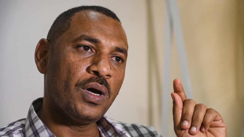 Ahmed al-Rabia said Sudan's protest leaders and the military council are to hold a third round of talks on Saturday [Ozan Kose/AFP]