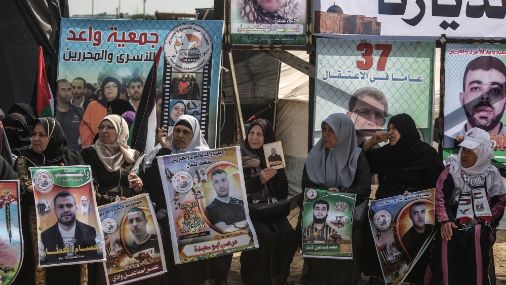 Solidarity protest for Palestinian prisoners in Israeli jails