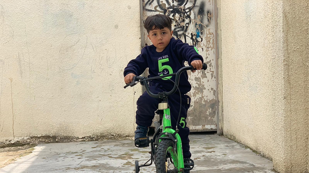 'Karim is the most precious gift Nabil gave me,' Samaher said [Nida Ibrahim/Al Jazeera]