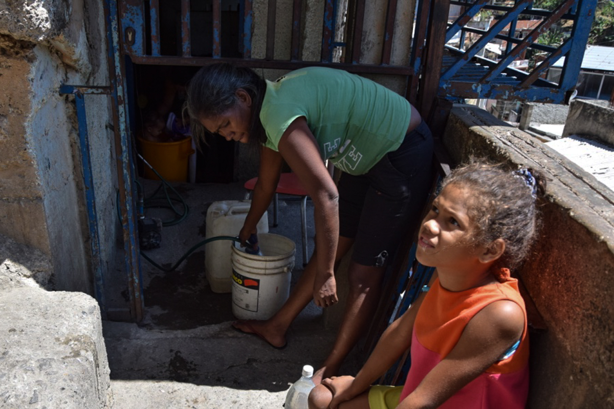 The shortage of water has hit society as families from the poorest neighbourhoods to the wealthiest areas, endure the country''s deepest economic crisis ever [Elizabeth Melimopoulos/ Al Jazeera]