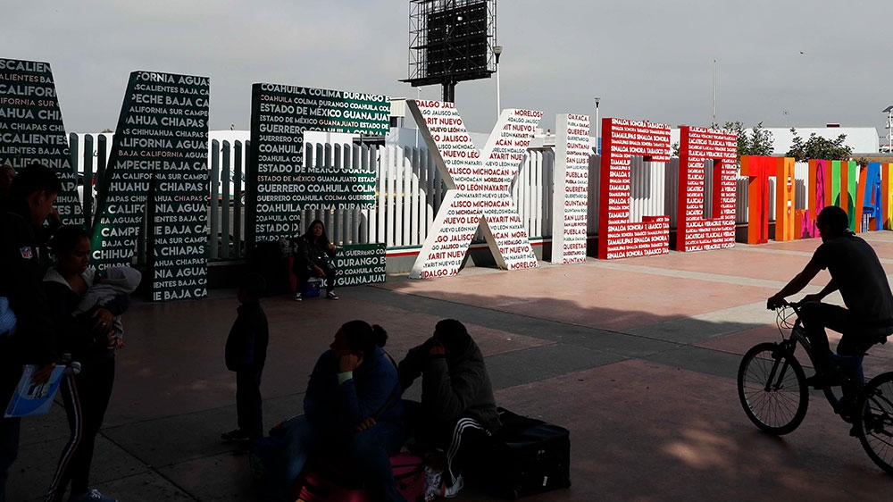 Mexico sign in Tijuana