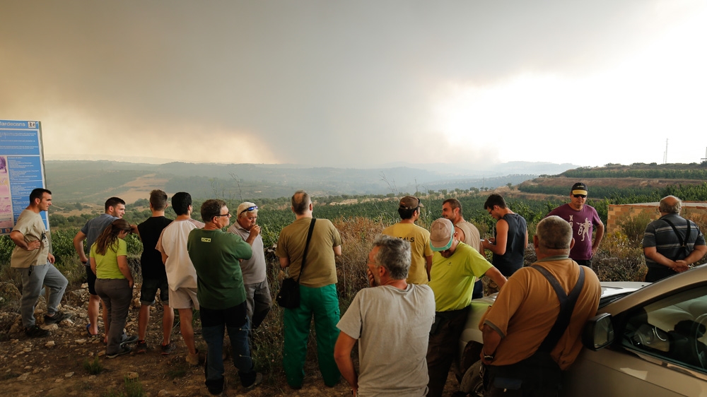 SPAIN - FIRE - WEATHER