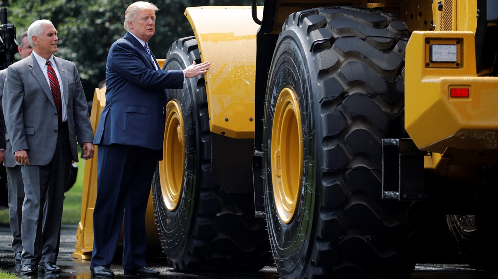 Trump tractor