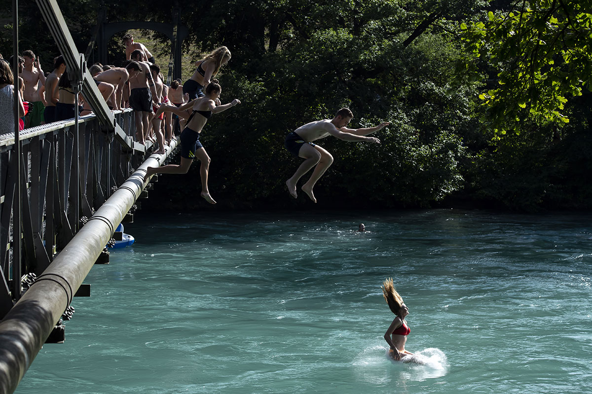European heatwave in pictures