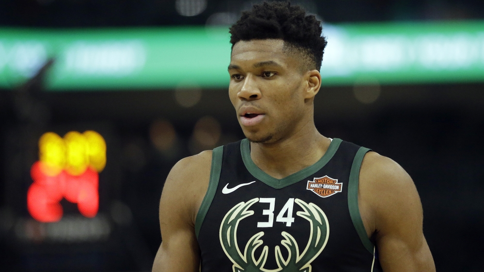 Milwaukee Bucks'' Giannis Antetokounmpo