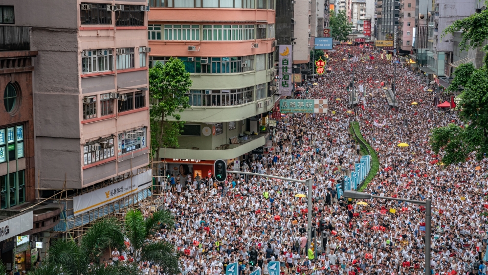 Hong Kongers Protest Over China Extradition Law
