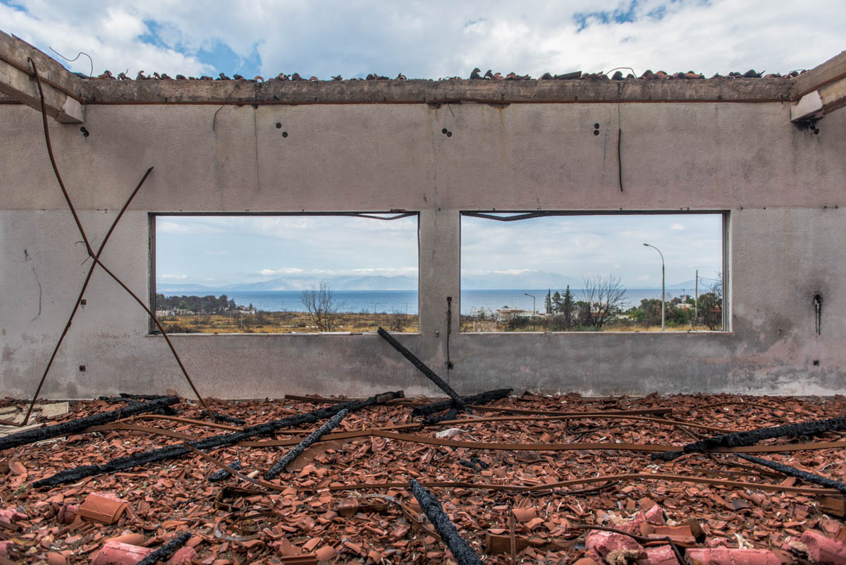 Following the fire, the government said it would provide 5,000 euros per property affected, along with some smaller sums to help urgent and telecommunication needs. The compensation for business owner