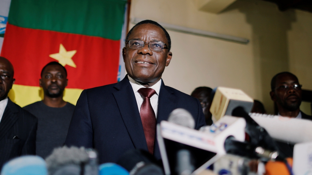 Cameroon opposition candidate