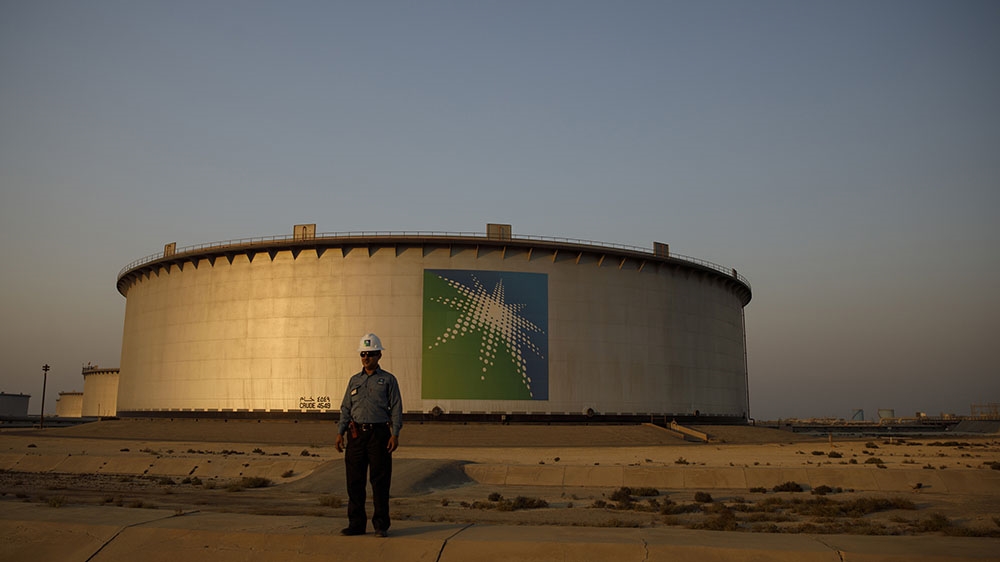 Saudi Aramco image/ Simon Dawson/Bloomberg