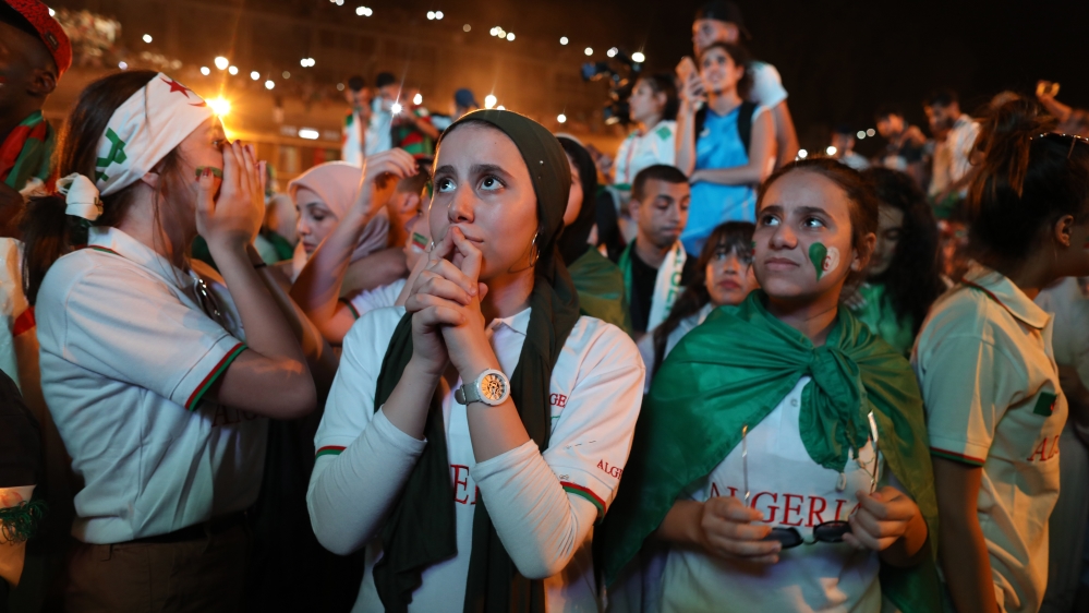 Algeria supporters