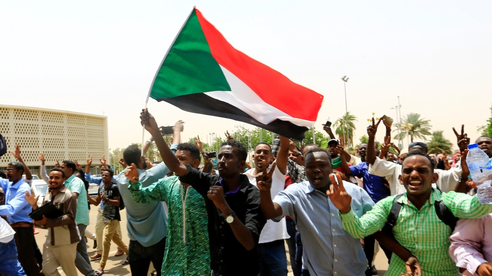 Sudan celebration Reuters