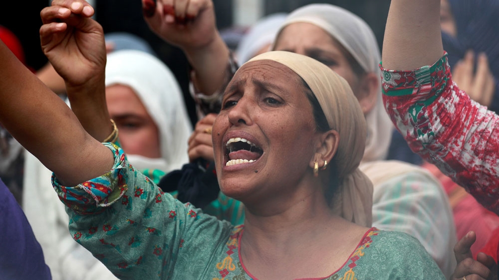 Kashmir protest