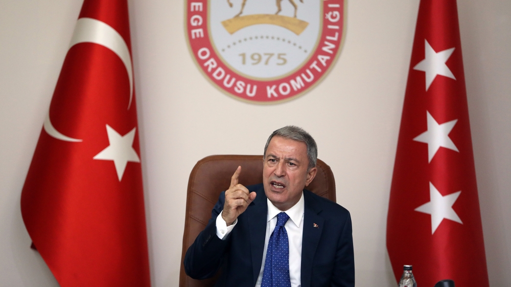 Turkish National Defense Minister Hulusi Akar