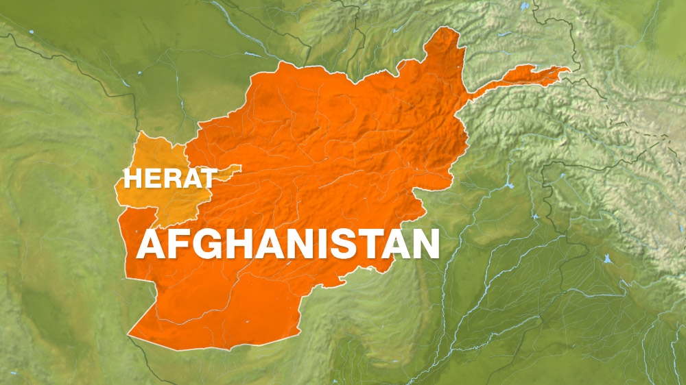 Afghanistan map - Herat