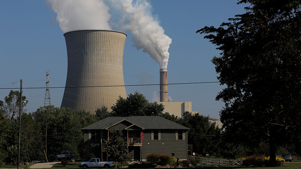 Coal fired power plant USA