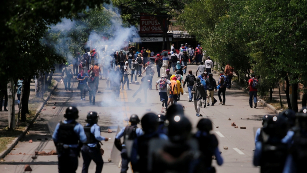 honduras protests - Reuters