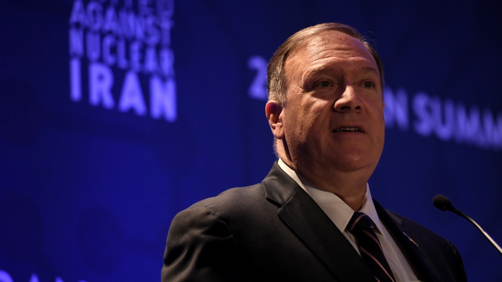Pompeo talks about Iran
