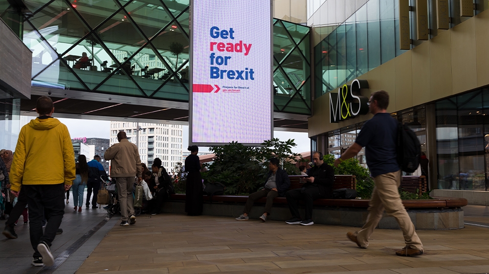 UK ''Get ready for Brexit''