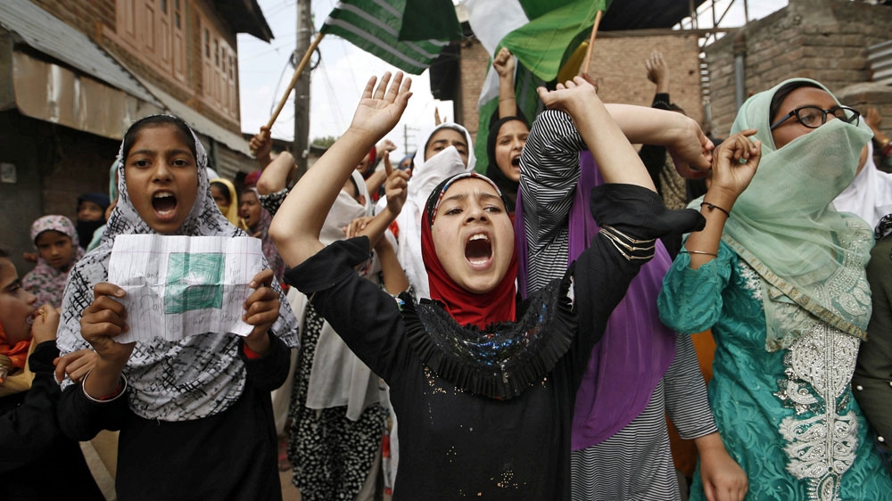 Kashmir protest