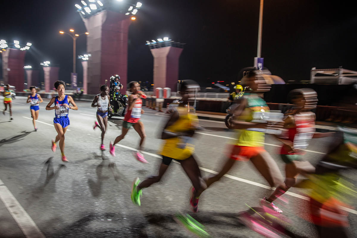 Doha Marathon [Faras Ghani/Al Jazeera]