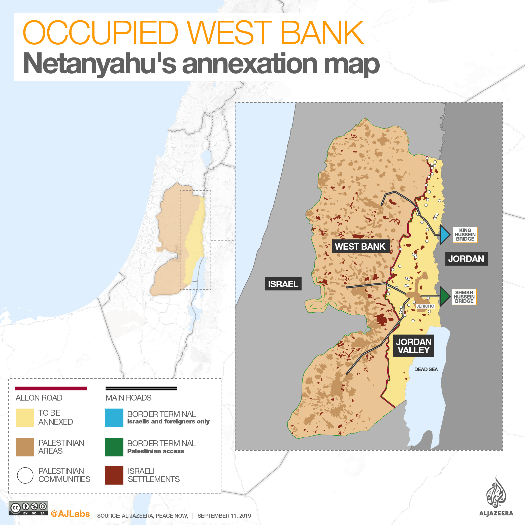 INTERACTIVE: Occupied West Bank - Jordan Valley Sept 12 2019