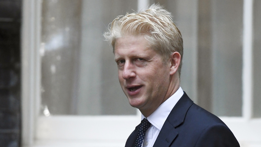 Britain's Conservative Party lawmaker Jo Johnson
