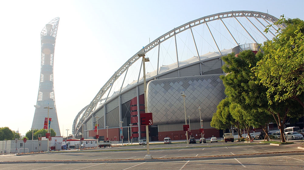 Khalifa International Stadium in Doha, Qatar