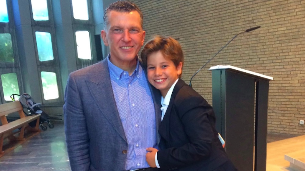 Rare Cancer part 3: Eleftherios Stavropoulos with son