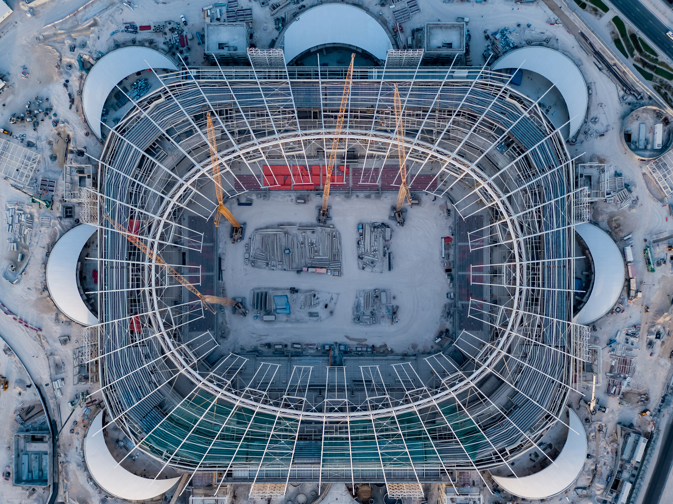 Al Rayyan Stadium's construction progress [Supreme Committee for Delivery & Legacy]