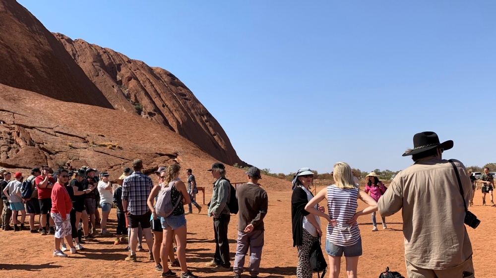 Uluru - Australia - climbers