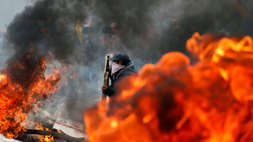Quito protests Ecuador