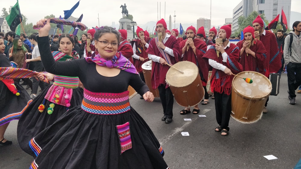 Santiago indigenous protests