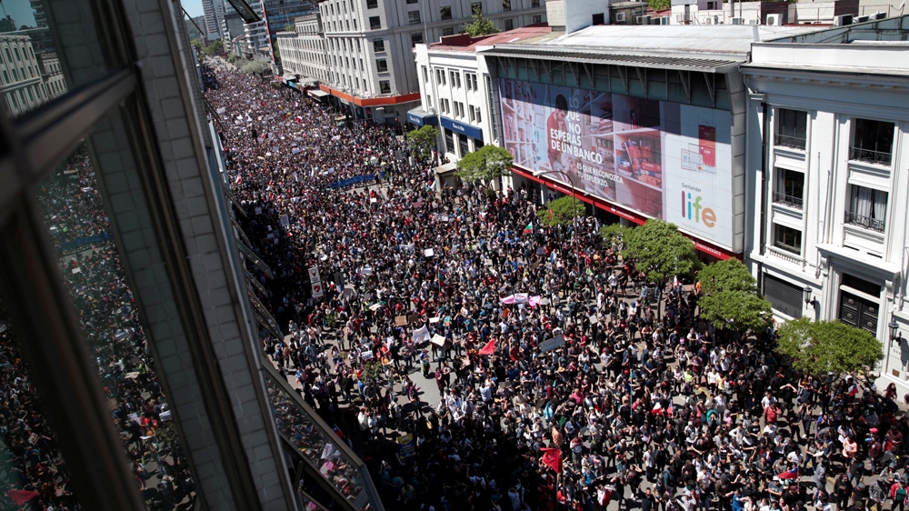 Anti-government protests in Chile