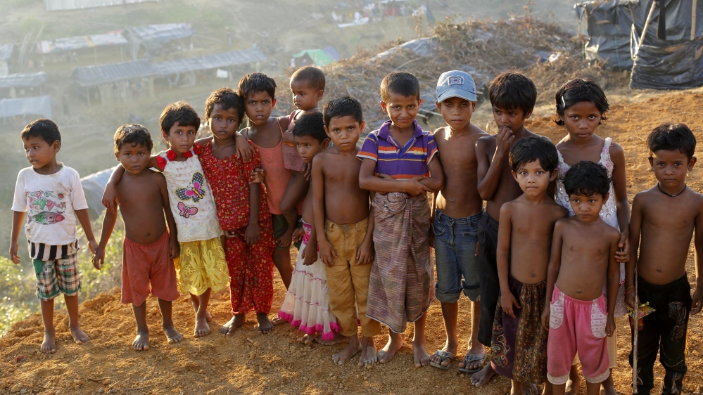 Rohingya children