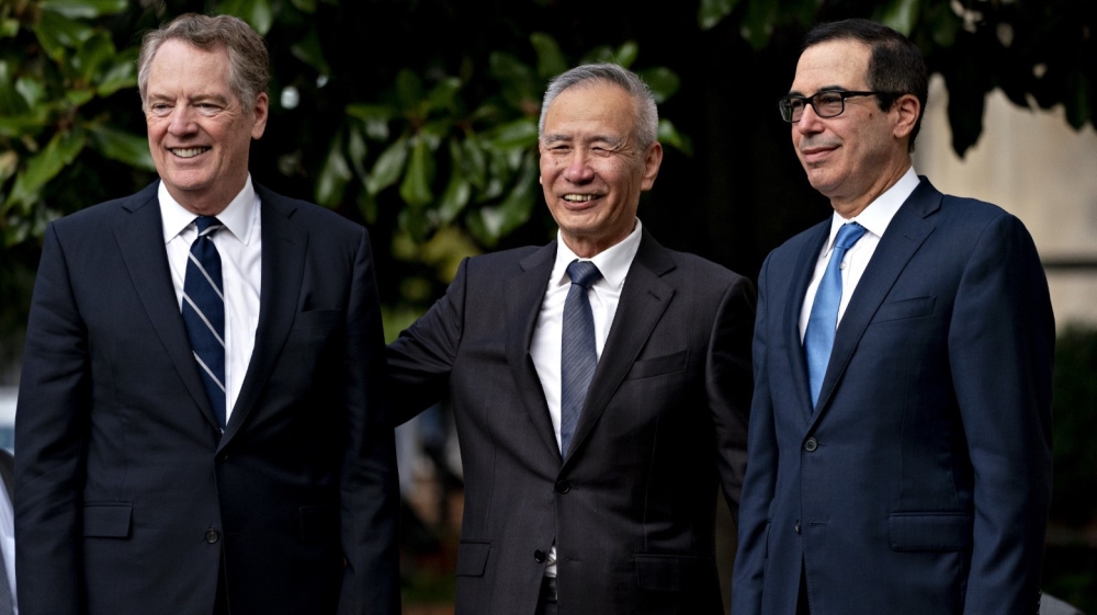 Lighthizer, Liu He and Mnuchin