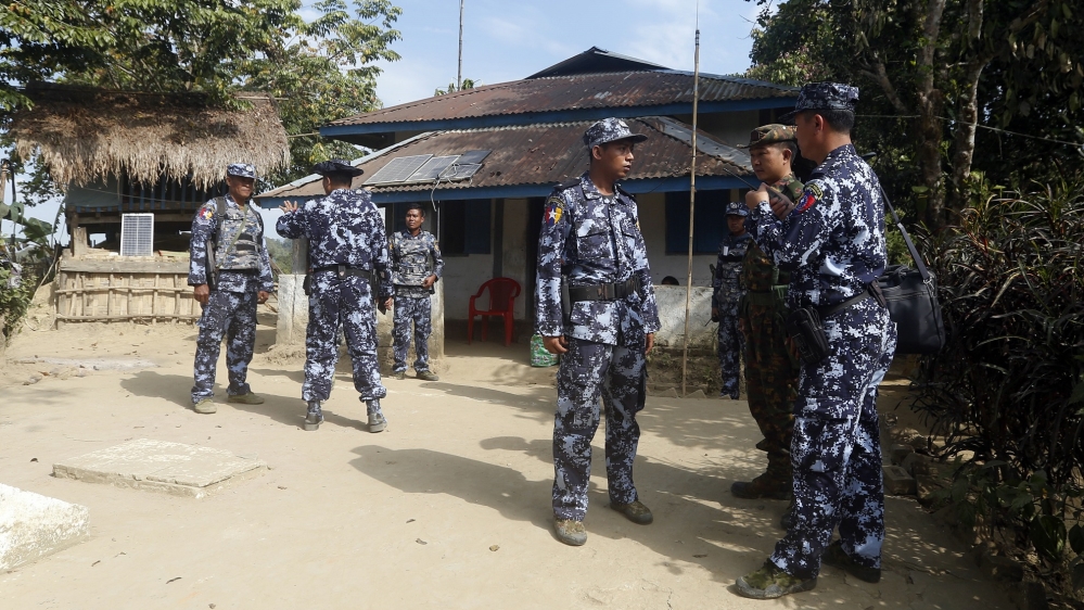 Government troops - Myanmar Army