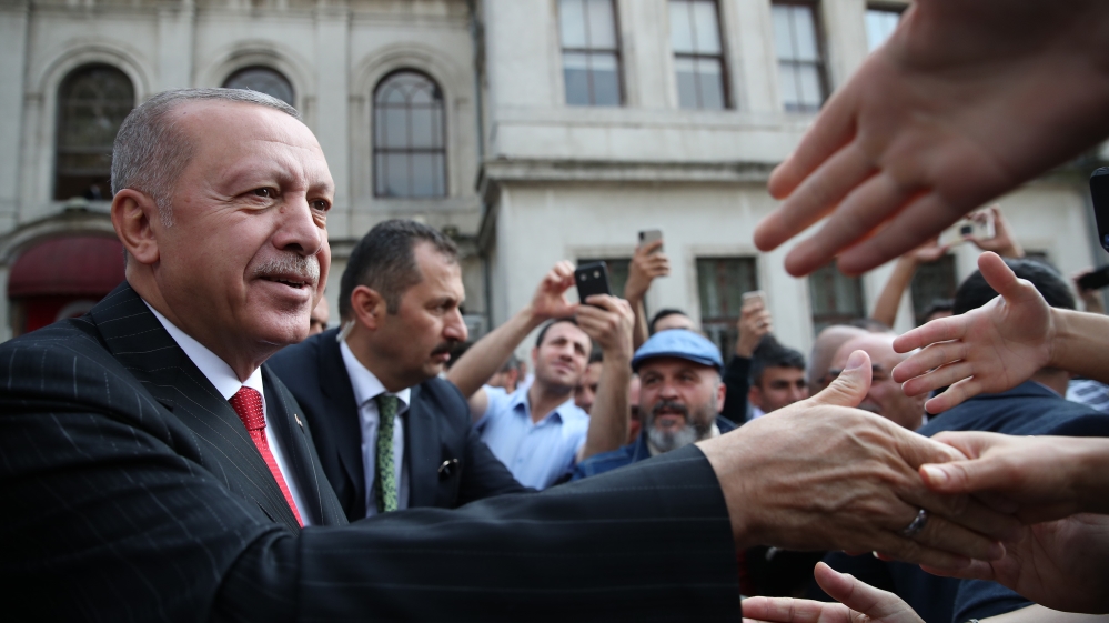 Turkish President Recep Tayyip Erdogan in Istanbul