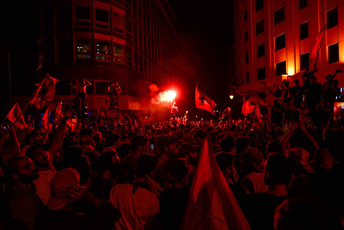 Beirut: A revolution in unity over corruption.