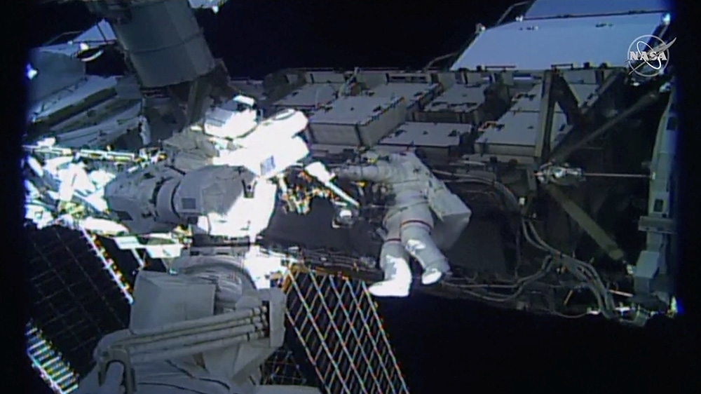 All woman spacewalk ISS
