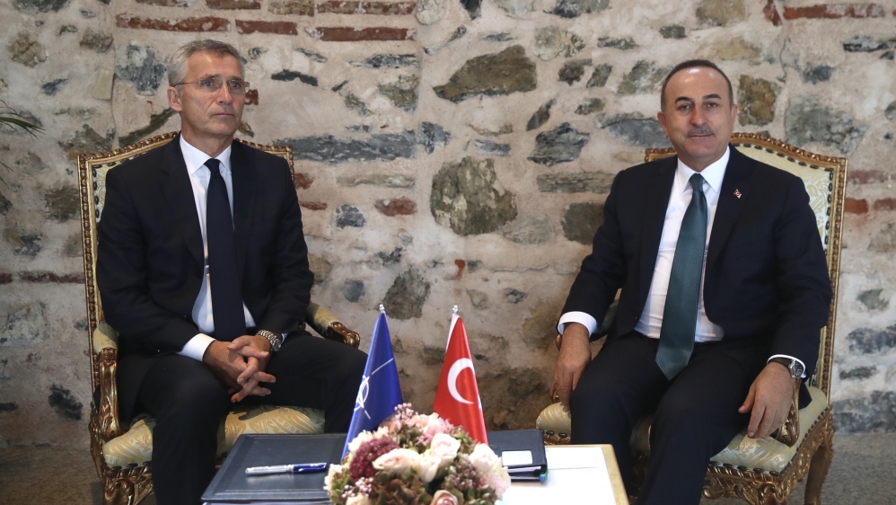 Mevlut Cavusoglu - Jens Stoltenberg meet in Istanbul