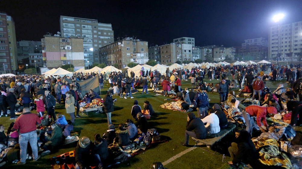 Albania quake