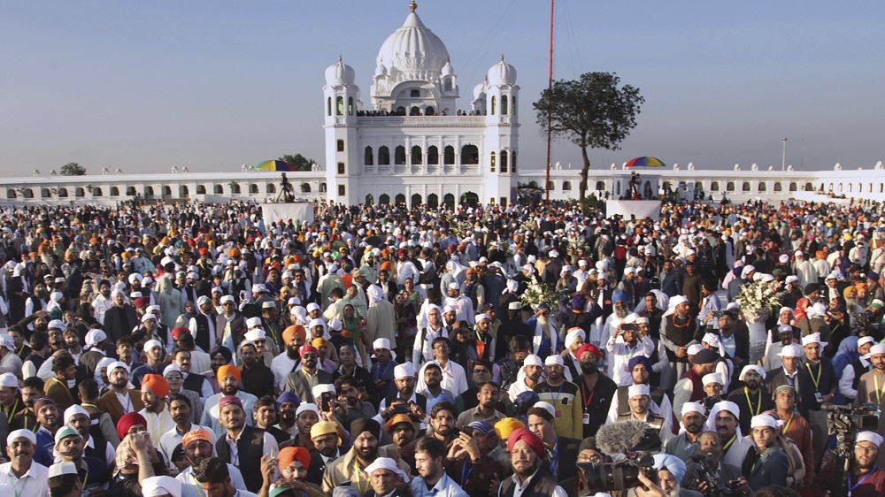 Sikh pilgrims