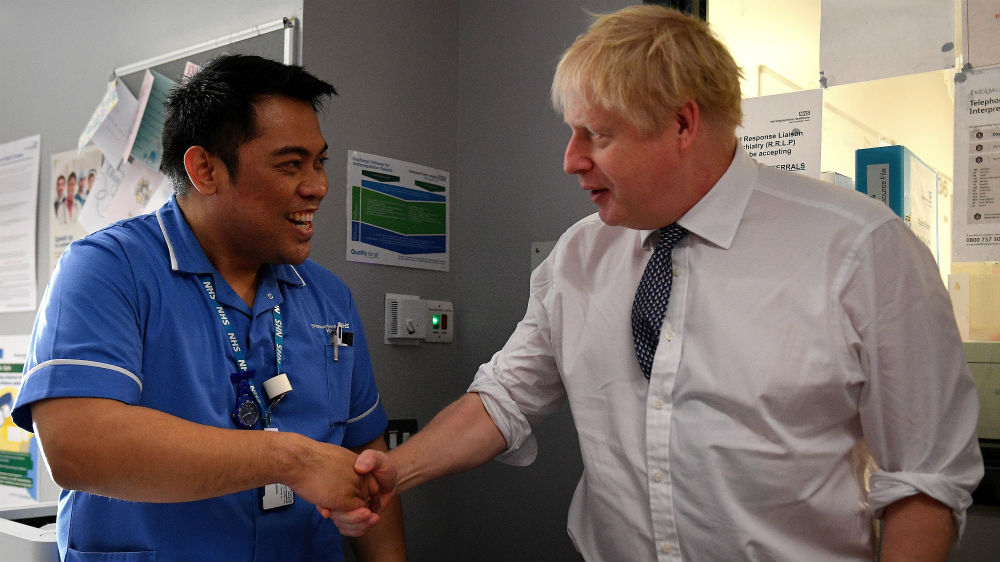 Boris and nurse -reuters