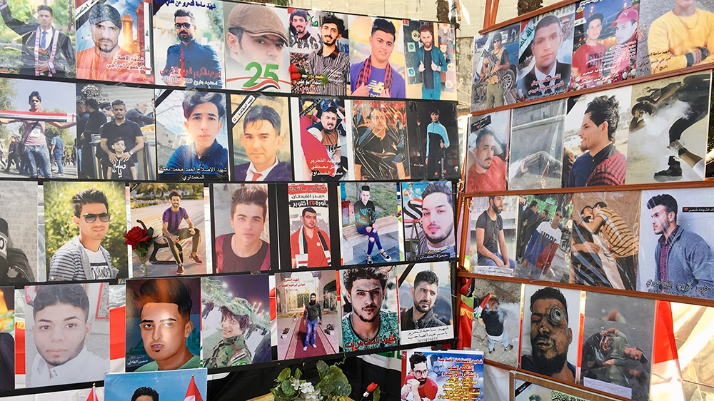 Iraq Protests [Sofia Barbarani/Al Jazeera]