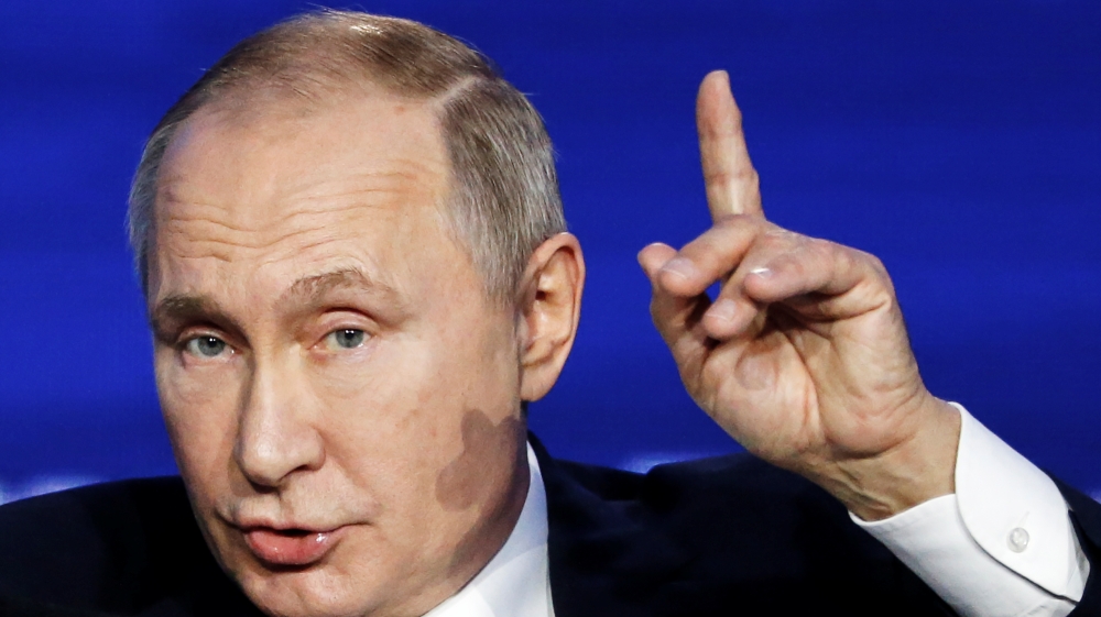 Russian President Vladimir Putin